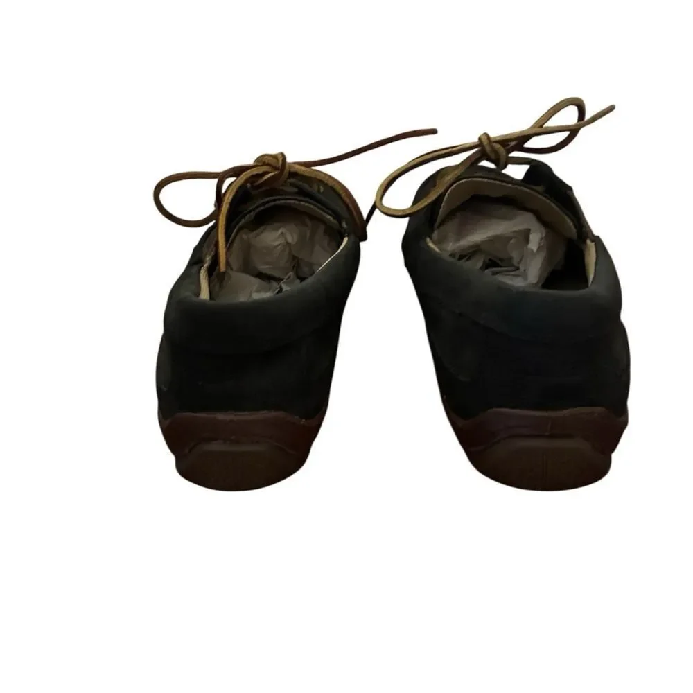 Olukai Black Leather Loafers Men’s Size 8.5